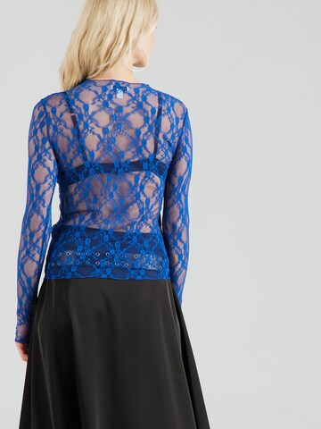 TOPSHOP Shirt in Blau
