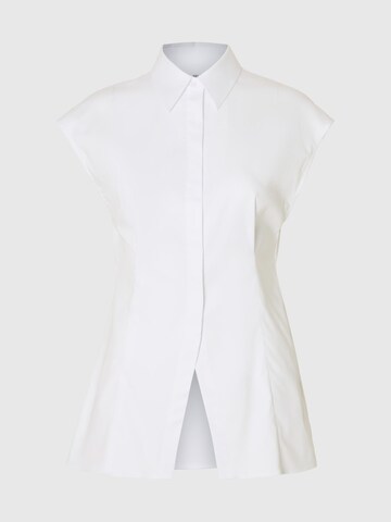 SELECTED Bluse i hvid: forside
