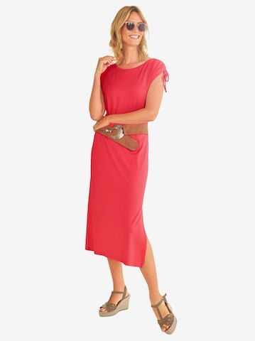 Robe Linea Tesini by heine en rouge : devant