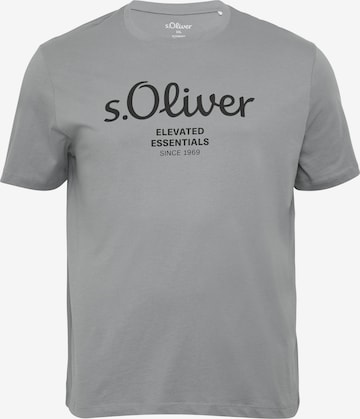 s.Oliver Men Big Sizes Футболка в Серый: спереди