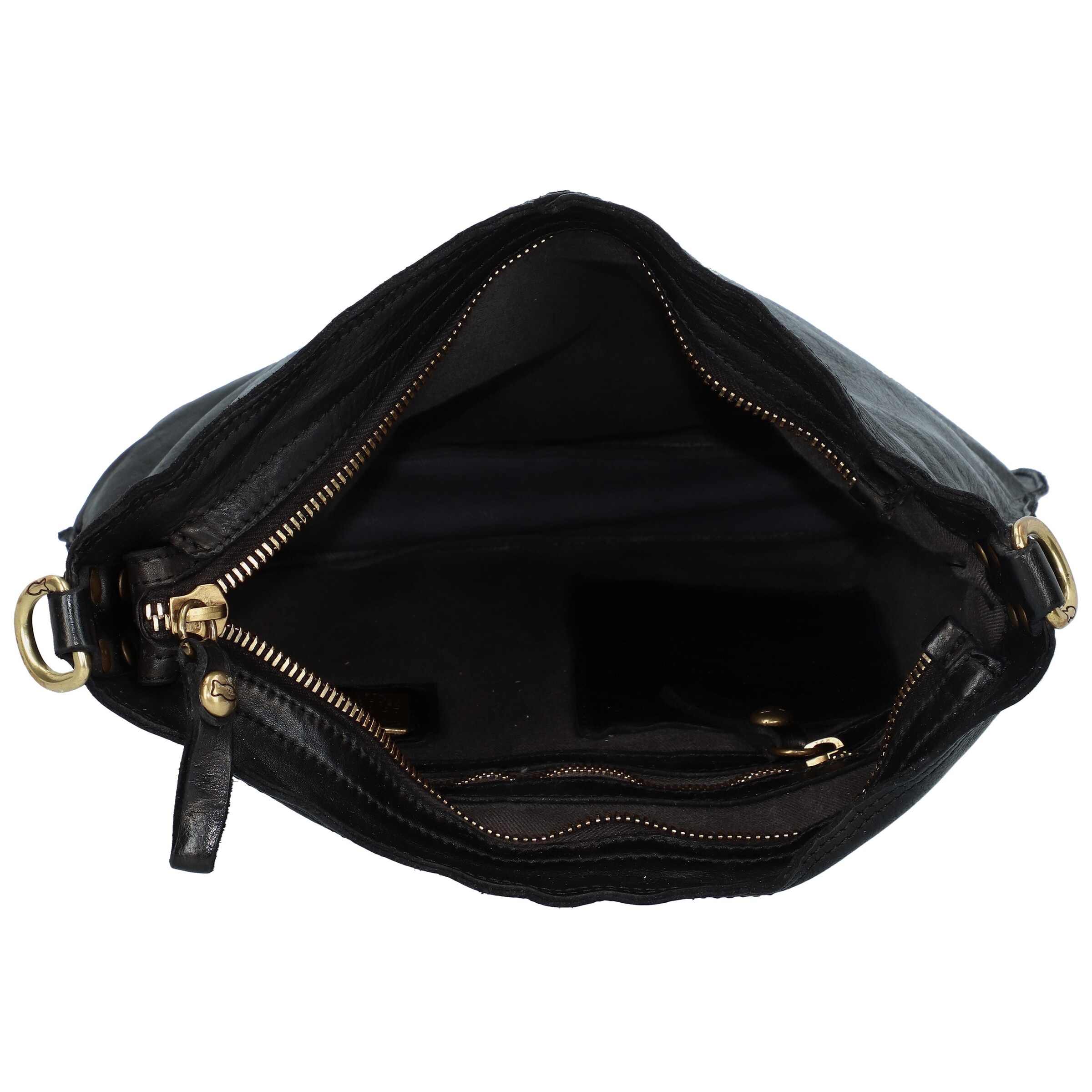 Frauen Taschen & Rucksäcke Campomaggi Umhängetasche in Schwarz - VP60509 Frauen Taschen & Rucksäcke Campomaggi Umhängetasche in Schwarz - VP60509
