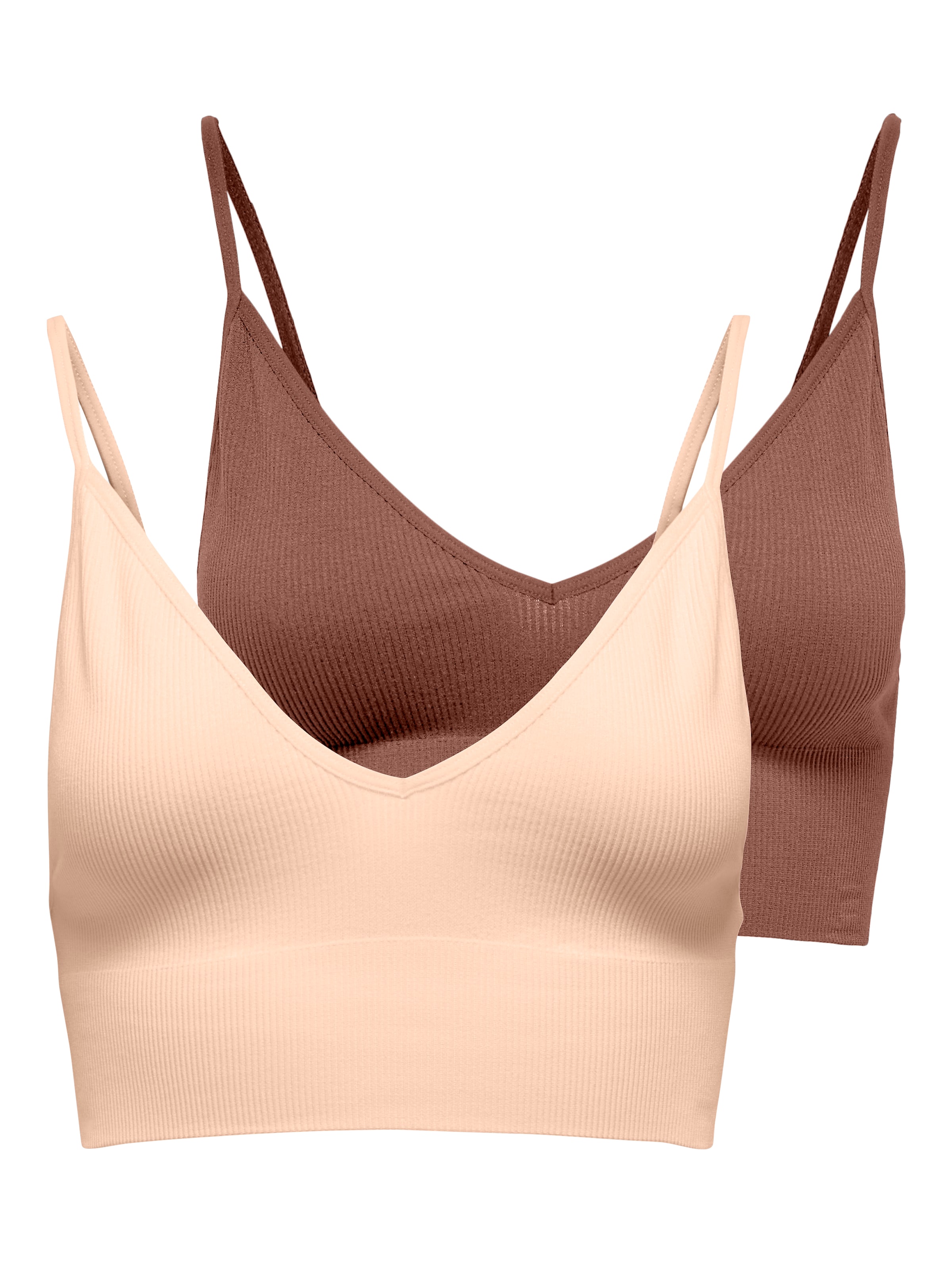 ONLY Bra 'ONLVicky' in Brown: front