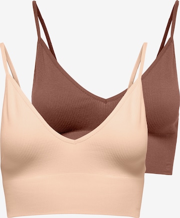 ONLY Bra 'ONLVicky' in Brown: front