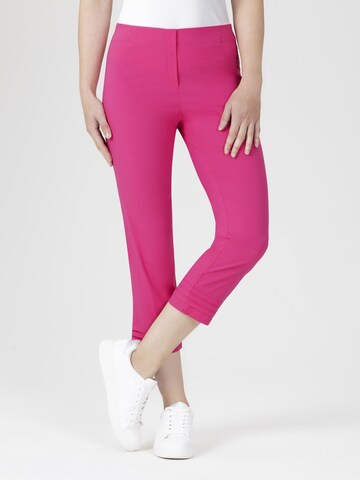 STEHMANN Regular Pants 'Ina' in Pink: front