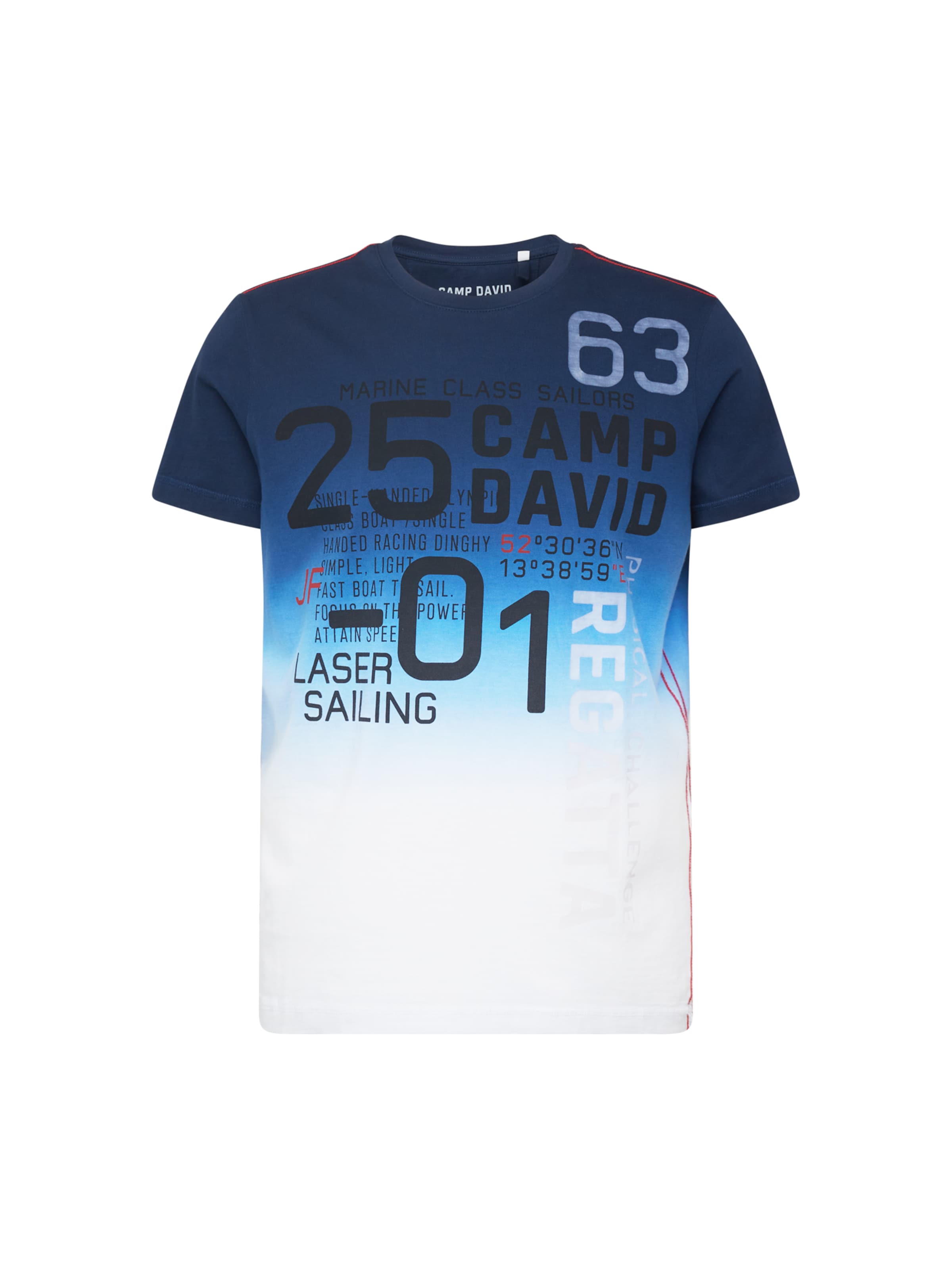 CAMP DAVID Bluser & t-shirts i blå: forside