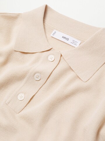 T-shirt 'MINI-H' MANGO en beige