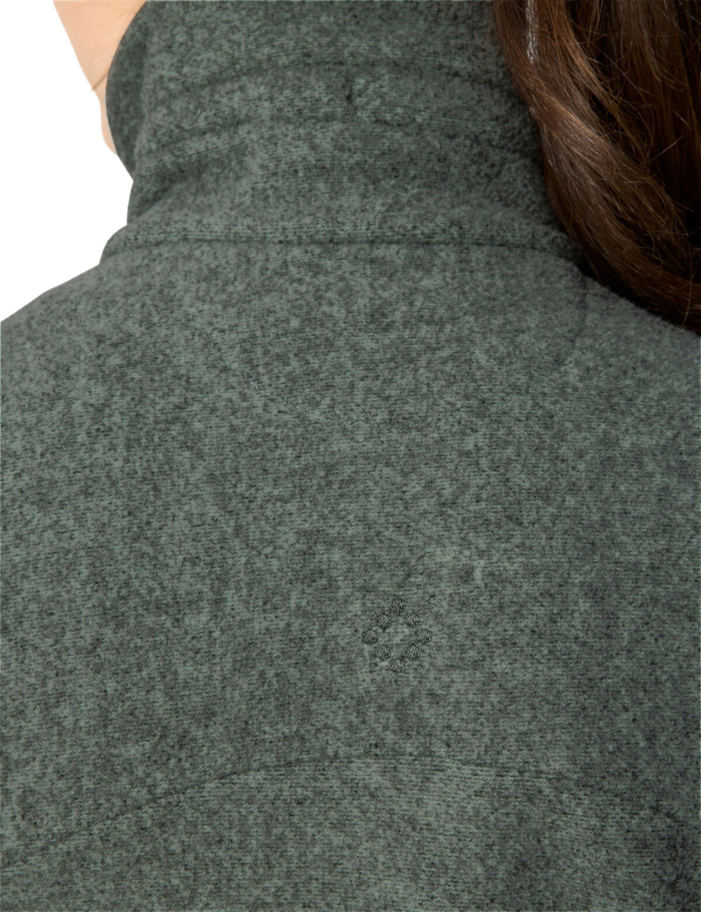VAUDE Athletic fleece jacket 'Skomer' in Green