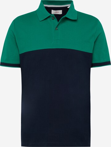 T-Shirt s.Oliver en vert : devant