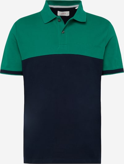 s.Oliver T-Shirt en émeraude / noir, Vue avec produit