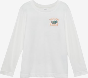 s.Oliver Shirt in Beige: front