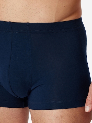 SCHIESSER Boxer shorts '95/5 Essentials - Cotton' in Blue