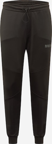 BURTON MENSWEAR LONDON Конический (Tapered) Штаны 'SCUBA' в Черный: спереди