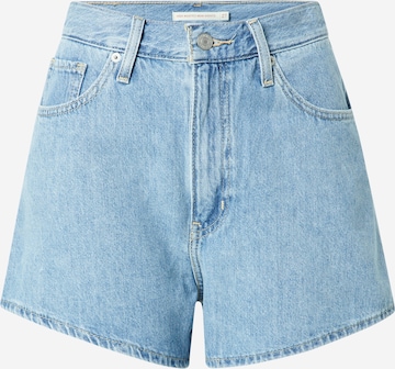 LEVI'S Shorts 'HIGH WAISTED MOM SHORT' in Blau: predná strana