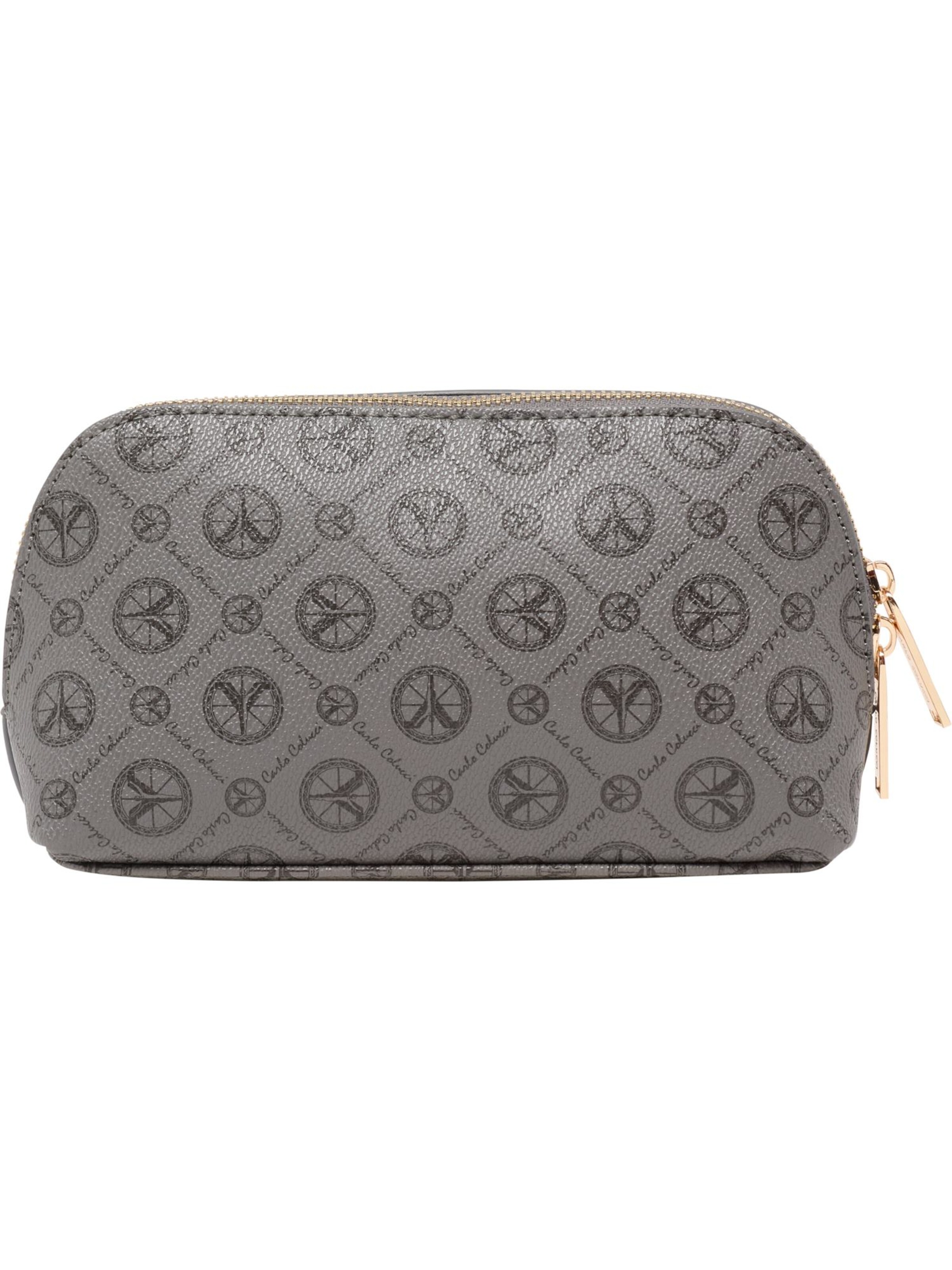 Carlo Colucci Toiletry bag 'Anno' in Grey
