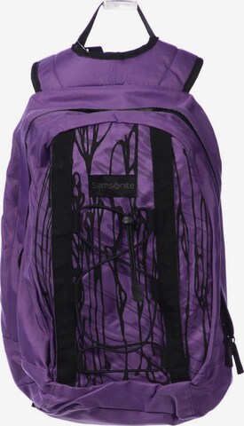 SAMSONITE Backpack in One size in Purple: front