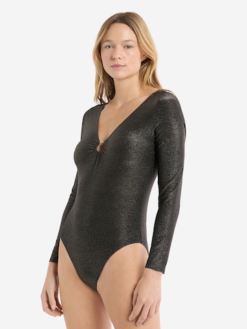 ETAM Bodysuit 'enigme' in Black: front