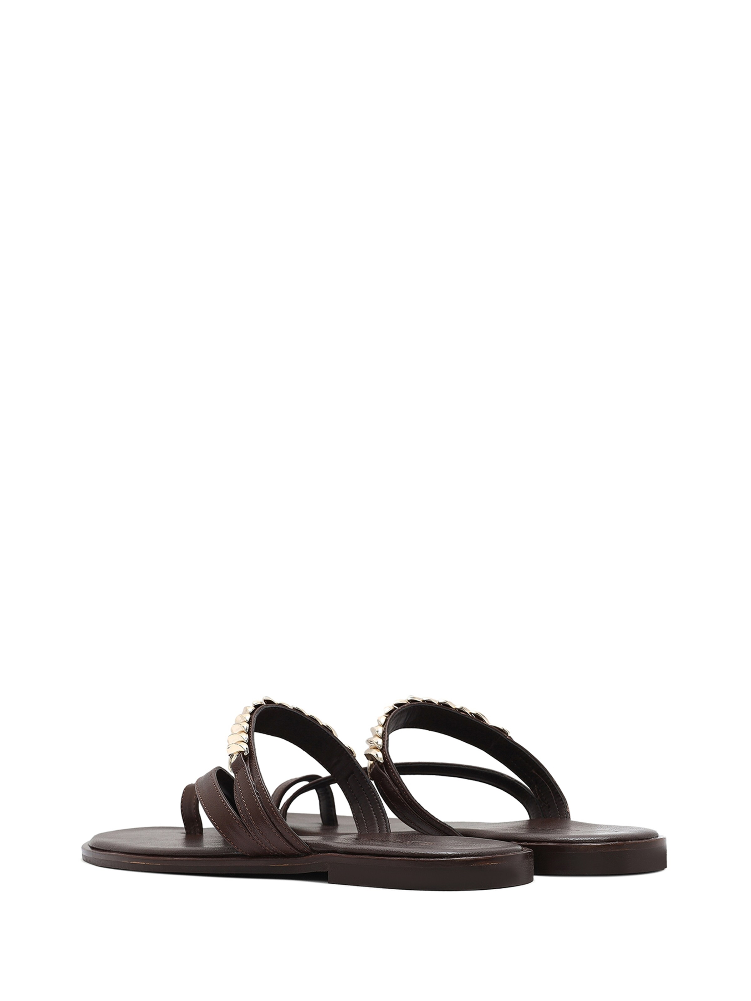 Flip-flops de la Derimod pe maro