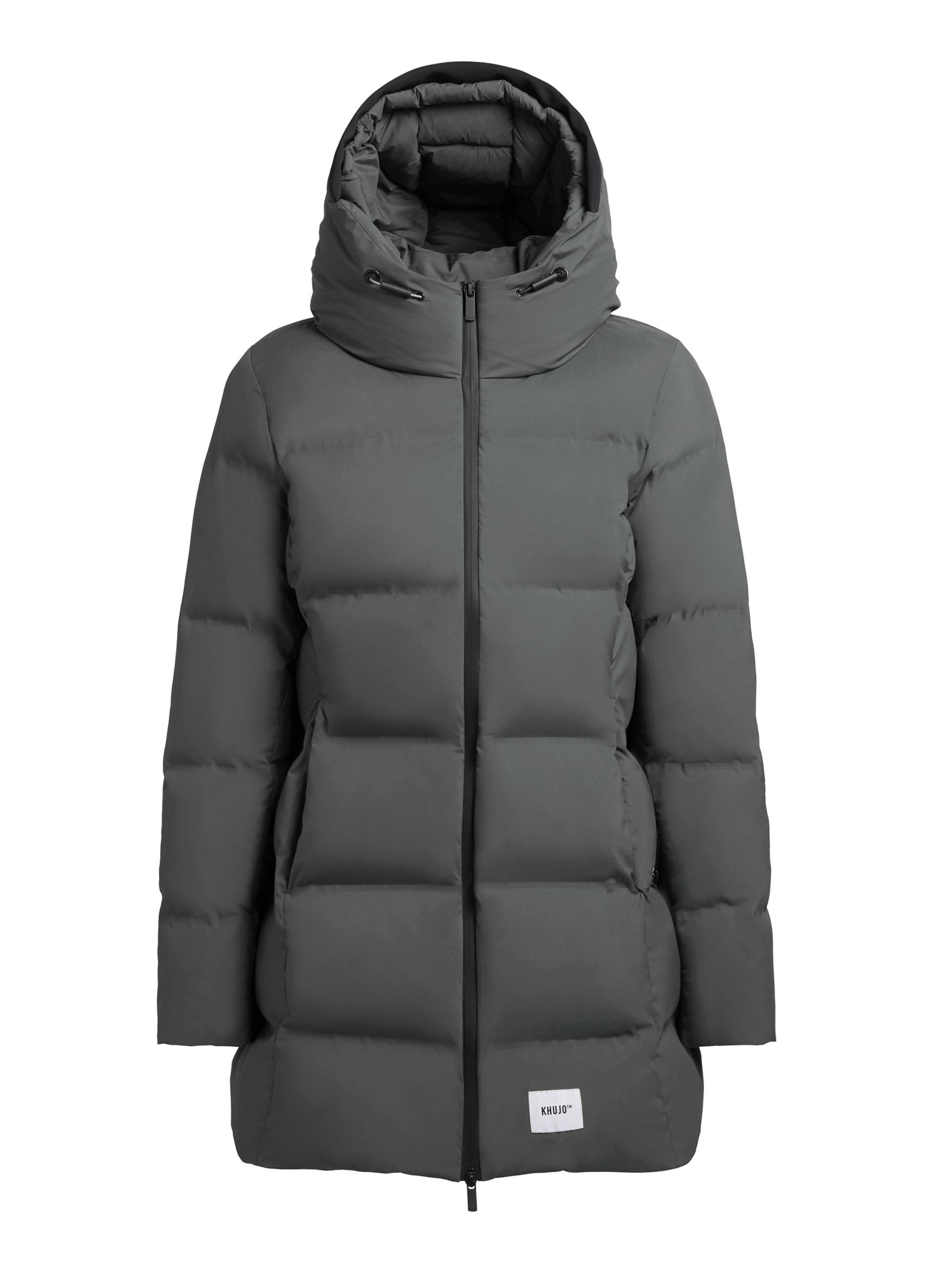 Cappotto invernale 'Tanare4' di khujo in verde: frontale