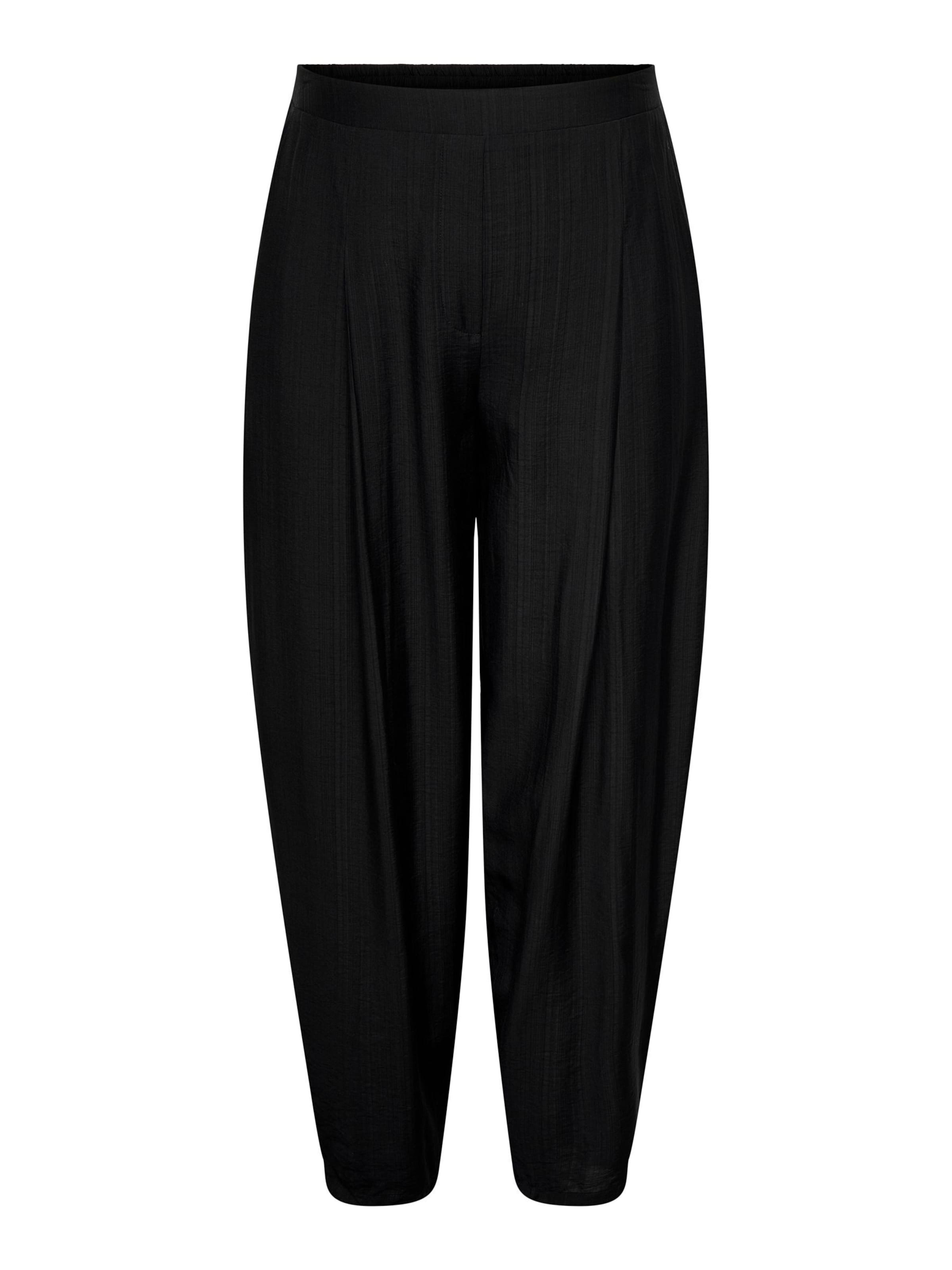 Pantalon à pince 'CARJoanna' ONLY Carmakoma en noir : devant
