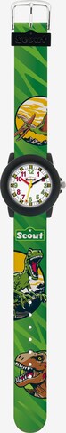 SCOUT Uhr in Grün: predná strana