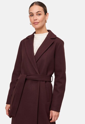Cappotto di mezza stagione di zero in rosso