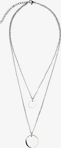 lePelou Necklace 'SERINA' in Silver: front