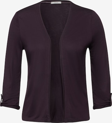 CECIL Knit Cardigan in Purple: front