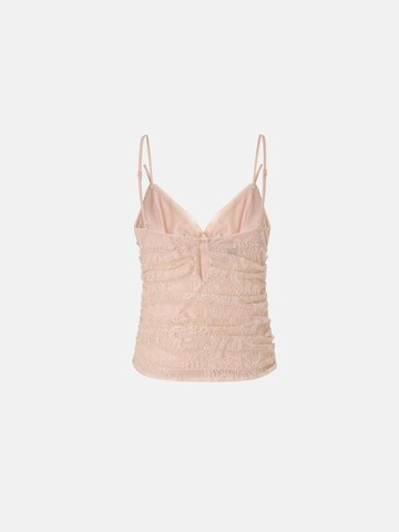 PINKO Top 'PINKO FRAGOLA TOP PIZZO STRETCH TOP' in Pink