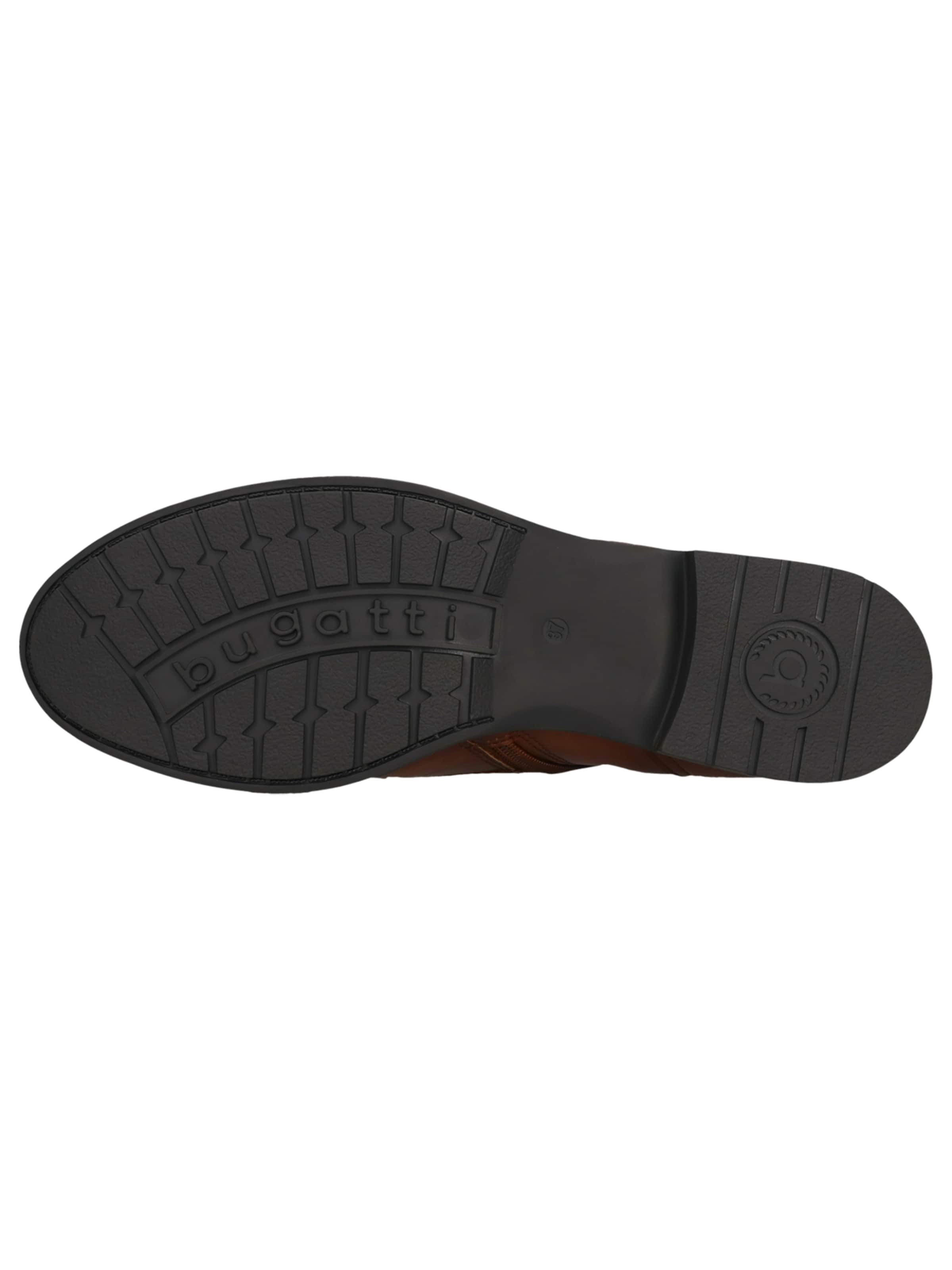 bugatti Lace-Up Ankle Boots in Brown