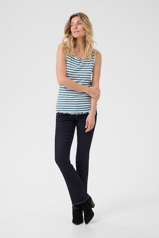 Cream Top 'CRRibba' in Blau