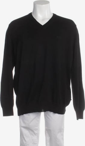 BOSS Pullover / Strickjacke L in Schwarz: Vorderseite