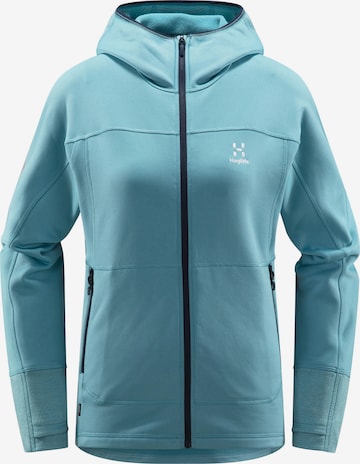 Haglöfs Athletic Fleece Jacket 'Betula' in Blue: front