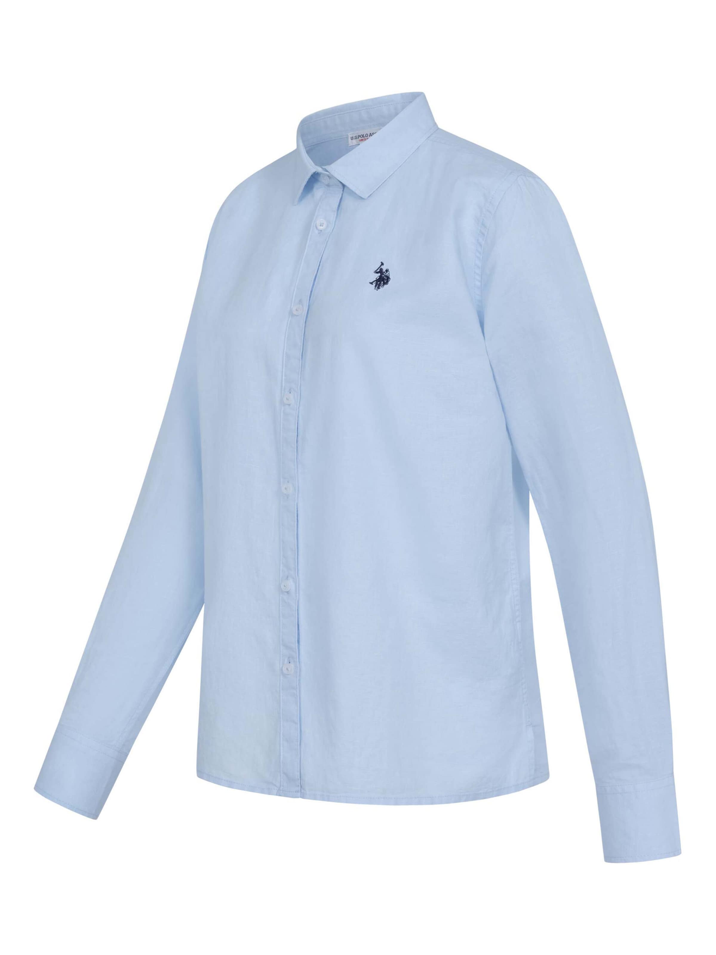 Chemisier U.S. POLO ASSN. en bleu