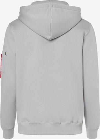 ALPHA INDUSTRIES Sweatshirt in Grau