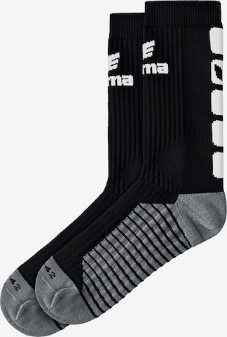 ERIMA Athletic Socks in Black: front