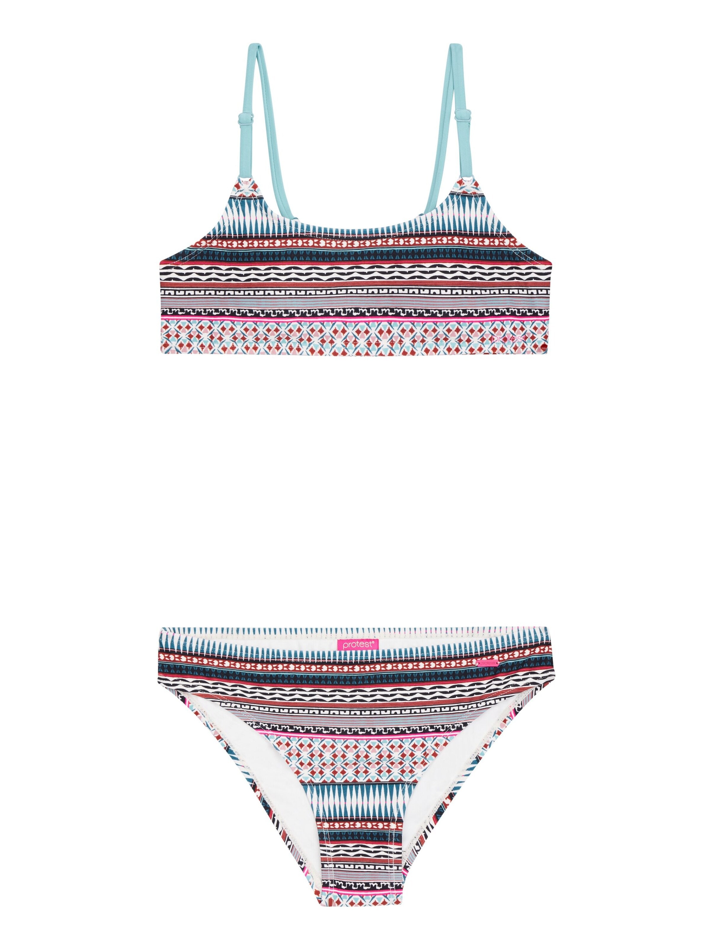 PROTEST Bikini 'PRTMEL JR' in Red: front
