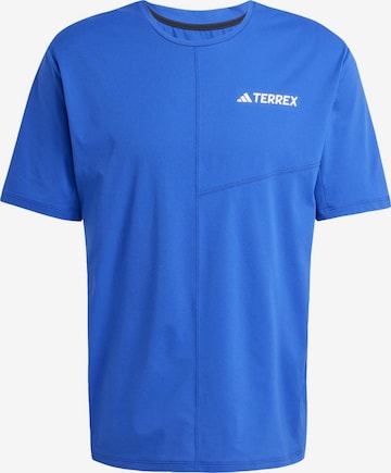 T-Shirt fonctionnel 'Multi' ADIDAS TERREX en bleu : devant
