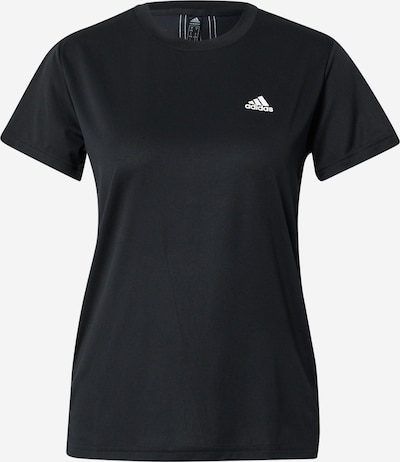 ADIDAS PERFORMANCE Λειτουργικό μπλουζάκι σε μαύρο / λευκό, Άποψη προϊόντος
