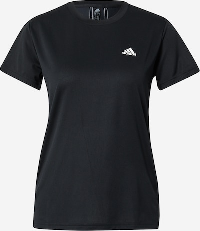 ADIDAS PERFORMANCE Funkcionalna majica | črna / bela barva, Prikaz izdelka