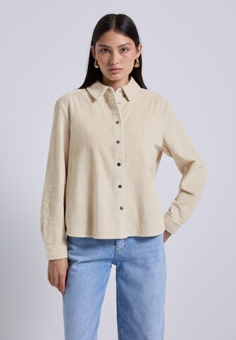 Street One Studio Bluse in Beige: Vorderseite