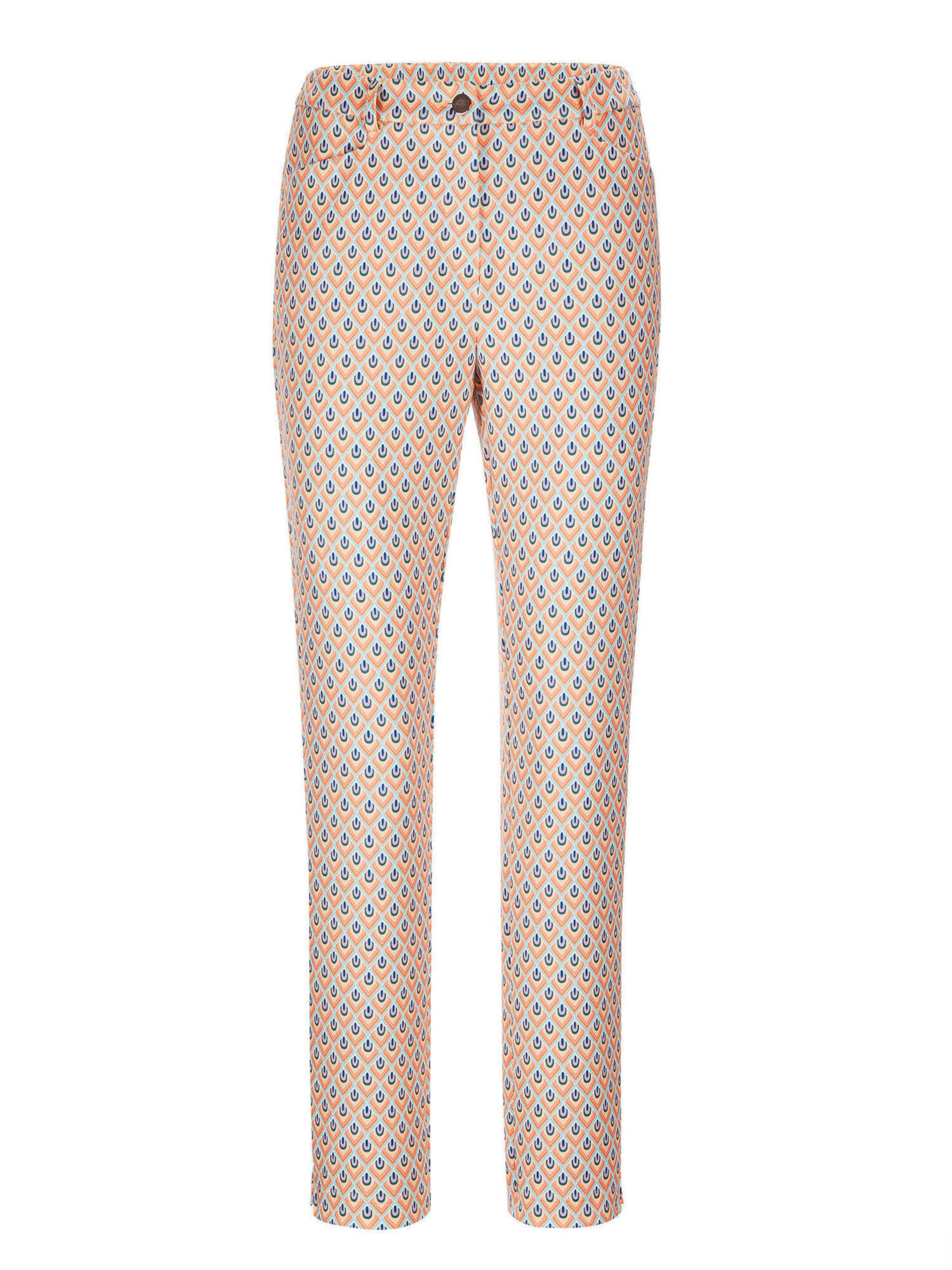 Goldner Slimfit Broek 'Louisa' in Gemengde kleuren: voorkant