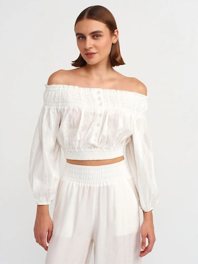 Dilvin Blouse in M in White, Item view