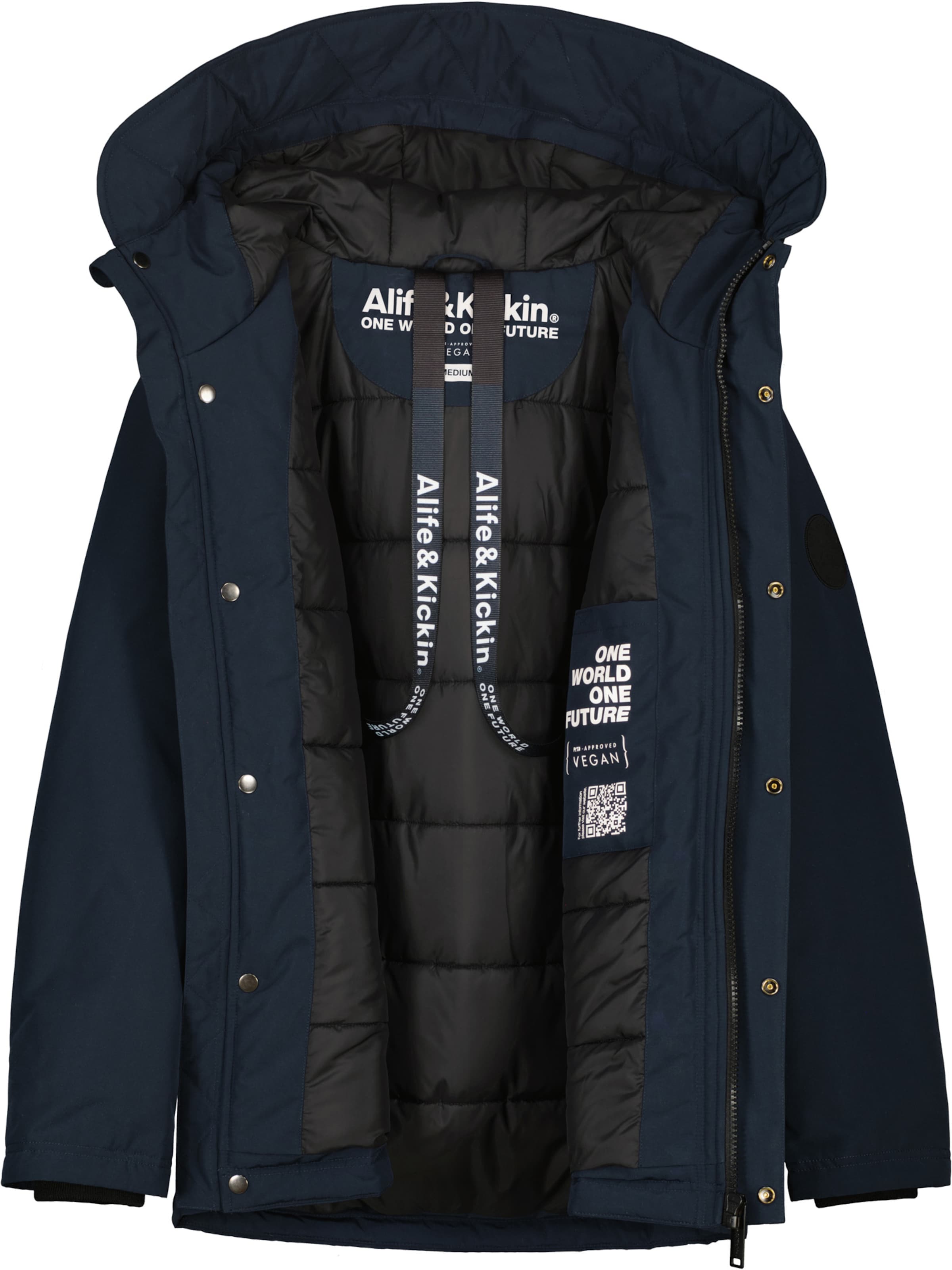 alife & kickin - Chaqueta de invierno 'NilasAK A' en azul