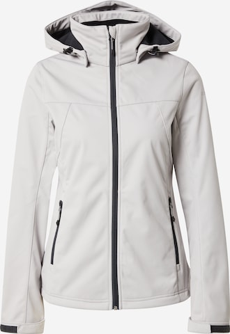 ICEPEAK Outdoor Jacket 'BOISE' in Grey: front