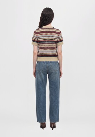 Cardigan 'CORALINE' Munthe en beige : derrière