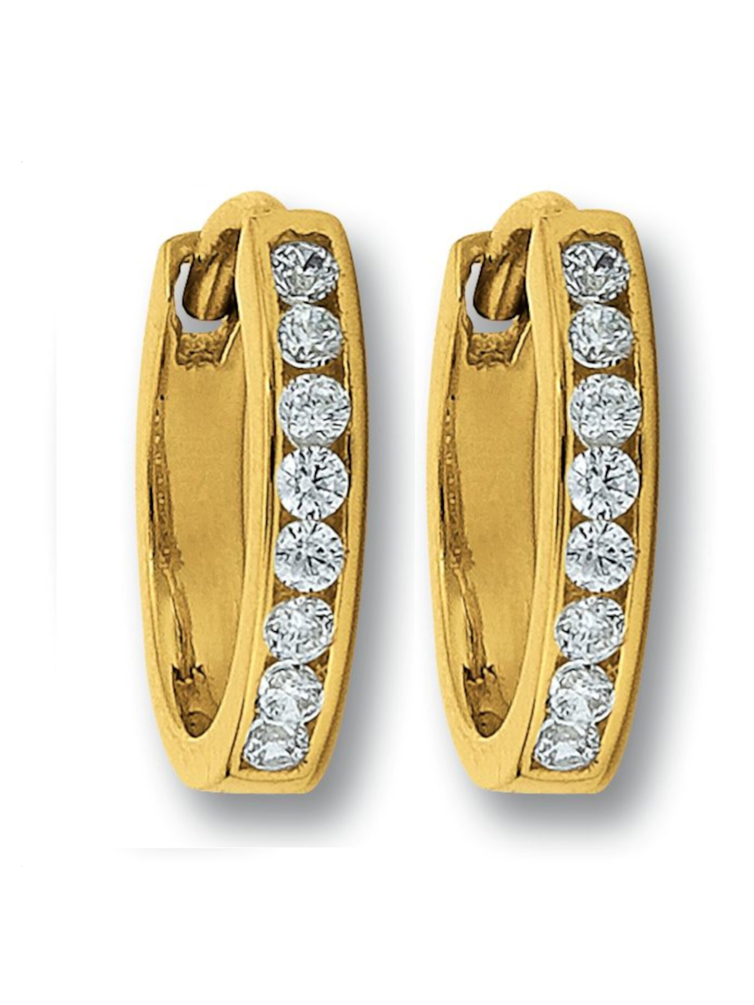 ONE ELEMENT Ohrringe in Gold: Vorderseite