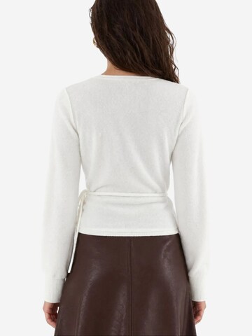 Busem Top 'Strickoberteile' in White