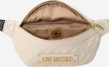 Love Moschino Fanny Pack in Beige