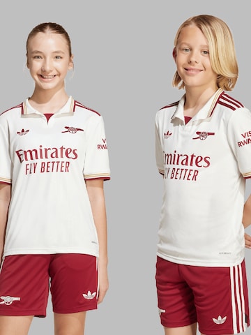 ADIDAS PERFORMANCE Funktsionaalne särk 'AFC 3', värv valge: eest vaates