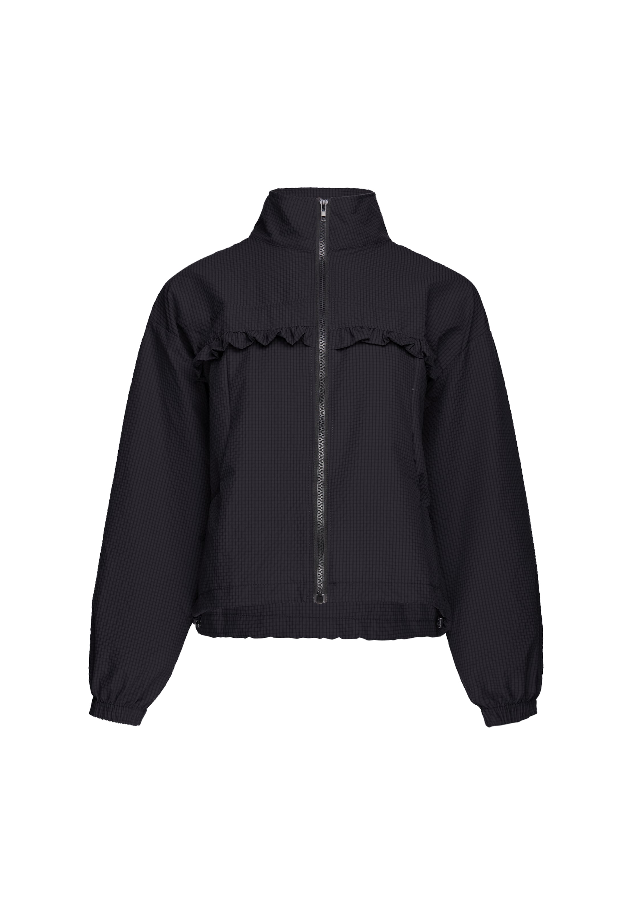 myMo ATHLSR Between-Season Jacket in Black: front